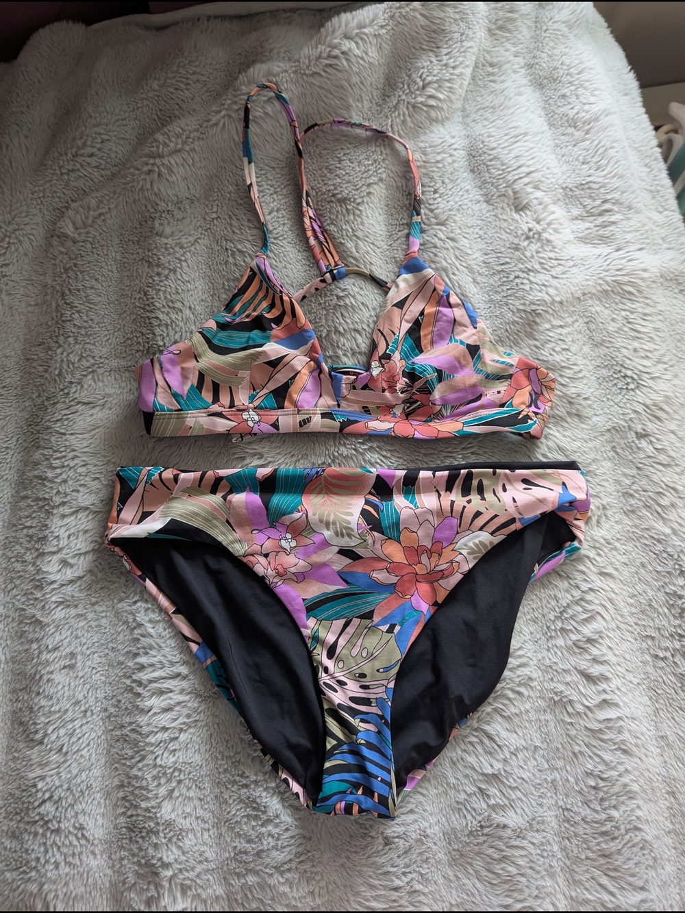 Women’s Floral Reversible Bikini Set